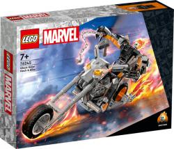 Lego Super Heroes 76245 Mech e Moto di Ghost Rider