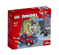 Lego Juniors 10665 Attacco alla Spider Car