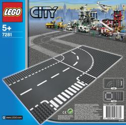 Lego city 7281 incrocio a T e curva