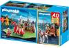 Playmobil 5168 Set Anniversario - Giostra Medioevale + Carro con Cannone