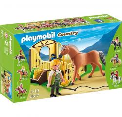 Playmobil 5517 Paddock con Cavallo Fyord e Fantina