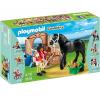 Playmobil 5519 Paddock con Cavallo Frisone e Fantina