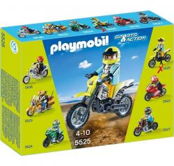 Playmobil 5525 Moto da Cross con Centauro