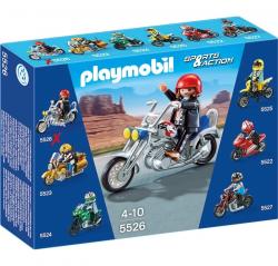 Playmobil 5526 Moto Custom con Centauro