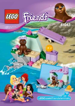 Lego Friends 41047 La roccia della foca