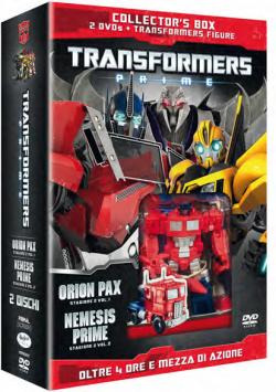 Transformers 2 DVDs + toy box se