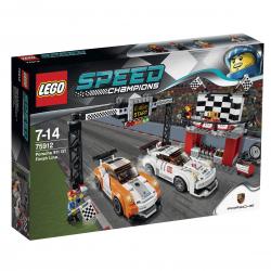 Lego Speed Champions 75912 Linea del traguardo Porsche 911 GT