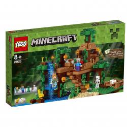 Lego Minecraft 21125 La casetta sull'albero della giungla