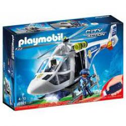 Playmobil 6921 Elicottero della polizia con luce di avvistamento (DE)