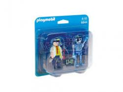 Playmobil Duo Pack 6844 Dr Bios e Robot