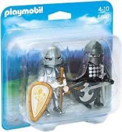 Playmobil 6847 Coppia di Cavalieri