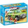 Playmobil Bimbi al campo estivo 6889 Escursione con jeep e canoa