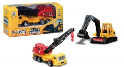 ASSORTIMENTO MEZZI LAVORO TRUCK SERIES - 1:72