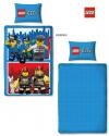 Copripiumino Single Doble face Heroes City - 135x200cm + 74x48cm