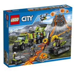 Lego City 60124 Base delle esplorazioni vulcanica