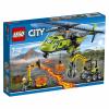 Lego City 60123 Elicottero dei rifornimenti vulcanico