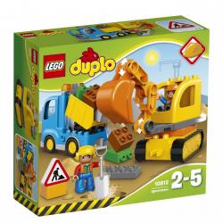 Lego Duplo 10812 Camion e scavatrice cingolata