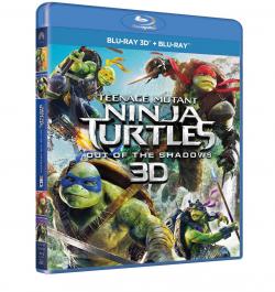 TARTARUGHE NINJA 2: FUORI DALL'OMBRA (Blu-ray 3D + Blu-ray)(2 dischi)