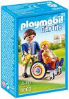 Playmobil City Life 6663 Bimbo ingessato con papÃ 