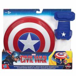 Captain America Magnetic Shield and Gauntlet