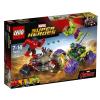 LEGO Super Heroes 76078 Hulk contro Red Hulk