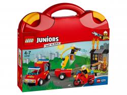 LEGO Juniors 10740 Valigetta dei pompieri