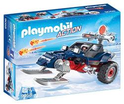 Playmobil 9058 PREDATORE CON MOTOSLITTA