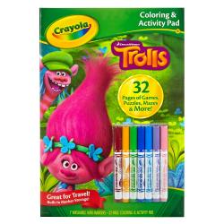 ALBUM ATTIVITA'-COLORING TROLLS