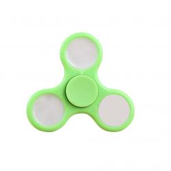 Fidget Spinner Green colour withintegrated Led