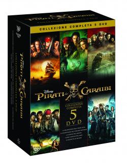 PIRATI DEI CARAIBI 1-5 (Box Dvd)