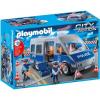 Playmobil 9236 City Action Furgone della polizia con posto di blocco