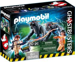 Playmobil 9223 Playmobil Ghostbusters Venkman Dana e i cani infernali