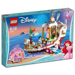 Lego Disney Princess 41153 La barca della festa reale di Ariel