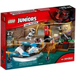 Lego Juniors 10755 Zane e l'inseguimento della Barca Ninja