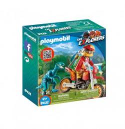 Playmobil 9431 Moto da Cross e Raptor