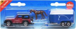 Siku Auto Jeep Wrangler Trasporta Cavalli 1651