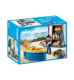 Playmobil City Life 9457 Custode con Chiosco 