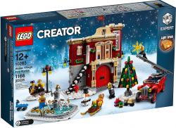 Lego Creator 10263 Caserma dei Pompieri del villaggio invernale