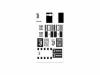 Juventus Sticky Labels Graphic