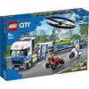 Lego City 60244 Trasportatore di elicotteri della polizia