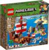 LEGO Minecraft 21152 Avventura sul galeone dei pirati