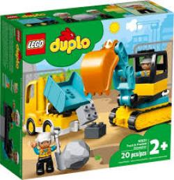 lego duplo 10931 Camion e scavatrice cingolata