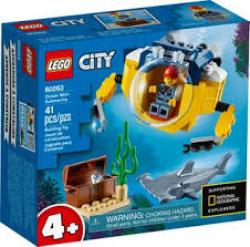 lego city 60263 Minisottomarino oceanico