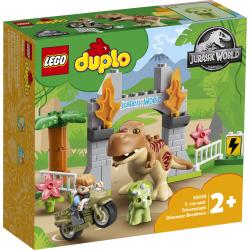 Lego Duplo 10939 Fuga del T-rex e del Triceratopo