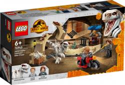 Lego Jurassic World 76945 Atrociraptor: inseguimento sulla moto