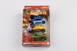 GORMITI 1:64 CARTOON CAR 3 PACK