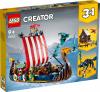 Lego Creator 31132 Nave vichinga e Jormungandr