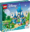 Lego Disney Princess 43206 Il castello di Cenerentola e del principe azzurro
