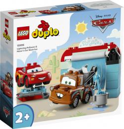 Lego Duplo 10996 Divertimento all'autolavaggio con Saetta McQueen e Cricchetto