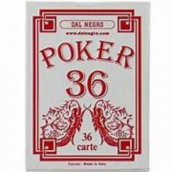 POKER 36 ROSSO